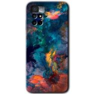 Xiaomi Redmi Note 11 4G Color Storm Baskılı Uyumlu Silikon Kılıf