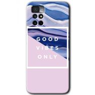 Xiaomi Redmi Note 11 4G Good Vibes Baskılı Uyumlu Silikon Kılıf
