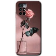 Xiaomi Redmi Note 11 4G Retro Gül Baskılı Uyumlu Silikon Kılıf
