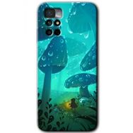 Xiaomi Redmi Note 11 4G Silhoutte Dropss Baskılı Uyumlu Silikon Kılıf