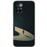 Xiaomi Redmi Note 11 4G Space Planet Baskılı Uyumlu Silikon Kılıf