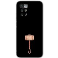 Xiaomi Redmi Note 11 4G Thor Çekiç Baskılı Uyumlu Silikon Kılıf
