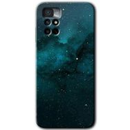 Xiaomi Redmi Note 11 4G Yıldızlararası Baskılı Uyumlu Silikon Kılıf