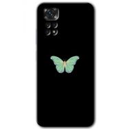 Xiaomi Redmi Note 11 5G Global Butterfly Tree Baskılı Uyumlu Silikon Kılıf