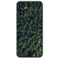 Xiaomi Redmi Note 11 5G Global Çam Ağacı Ormanı Baskılı Uyumlu Silikon Kılıf