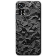 Xiaomi Redmi Note 11 5G Global Dark Broke Baskılı Uyumlu Silikon Kılıf