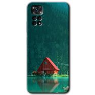 Xiaomi Redmi Note 11 5G Global House In Woods Baskılı Uyumlu Silikon Kılıf