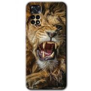 Xiaomi Redmi Note 11 5G Global King Lion Baskılı Uyumlu Silikon Kılıf