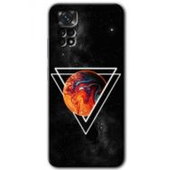Xiaomi Redmi Note 11 5G Global Kızıl Gezegen Baskılı Uyumlu Silikon Kılıf