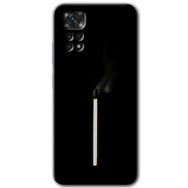 Xiaomi Redmi Note 11 5G Global Sönmüş Kibrit Baskılı Uyumlu Silikon Kılıf