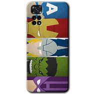 Xiaomi Redmi Note 11 Pro 5G Avengers 1 Baskılı Uyumlu Silikon Kılıf