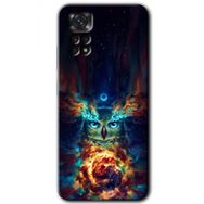 Xiaomi Redmi Note 11 Pro 5G Ballı Baykuş Baskılı Uyumlu Silikon Kılıf