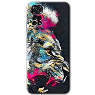Xiaomi Redmi Note 11 Pro 5G Colorfull Aslan Baskılı Uyumlu Silikon Kılıf