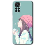 Xiaomi Redmi Note 11 Pro 5G Happy Girl Baskılı Uyumlu Silikon Kılıf