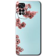 Xiaomi Redmi Note 11 Pro 5G Japon Çiçeği Baskılı Uyumlu Silikon Kılıf