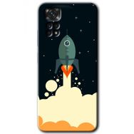 Xiaomi Redmi Note 11 Pro 5G Space Smoke Baskılı Uyumlu Silikon Kılıf