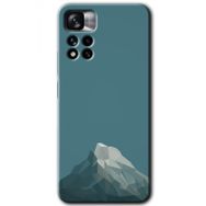 Xiaomi Redmi Note 11 Pro Plus 5G Alone Mountain Baskılı Uyumlu Silikon Kılıf