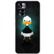 Xiaomi Redmi Note 11 Pro Plus 5G Angry Duck Baskılı Uyumlu Silikon Kılıf