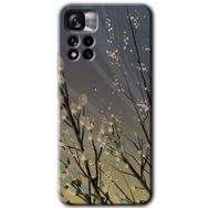 Xiaomi Redmi Note 11 Pro Plus 5G Branches Flowers Baskılı Uyumlu Silikon Kılıf
