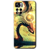 Xiaomi Redmi Note 11 Pro Plus 5G Digital Dragon Baskılı Uyumlu Silikon Kılıf