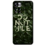 Xiaomi Redmi Note 11 Pro Plus 5G Do Not Hide Baskılı Uyumlu Silikon Kılıf