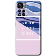 Xiaomi Redmi Note 11 Pro Plus 5G Good Vibes Baskılı Uyumlu Silikon Kılıf
