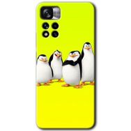 Xiaomi Redmi Note 11 Pro Plus 5G Penguenler Baskılı Uyumlu Silikon Kılıf