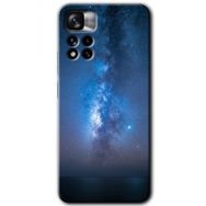 Xiaomi Redmi Note 11 Pro Plus 5G Samanyolu Baskılı Uyumlu Silikon Kılıf