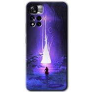 Xiaomi Redmi Note 11 Pro Plus 5G Wanderer Silhouette Baskılı Uyumlu Silikon Kılıf