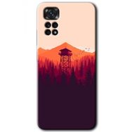 Xiaomi Redmi Note 11S 5G Global Gözlem Kulesi Baskılı Uyumlu Silikon Kılıf