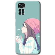 Xiaomi Redmi Note 11S 5G Global Happy Girl Baskılı Uyumlu Silikon Kılıf
