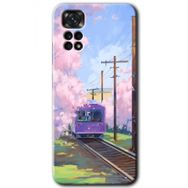 Xiaomi Redmi Note 11S 5G Global Rails Paint Baskılı Uyumlu Silikon Kılıf