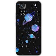 Xiaomi Redmi Note 11S 5G Global Samanyolu Galaksi Baskılı Uyumlu Silikon Kılıf