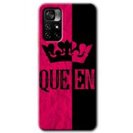 Xiaomi Redmi Note 11T Queen Baskılı Uyumlu Silikon Kılıf