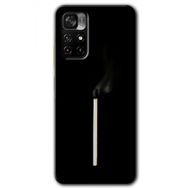 Xiaomi Redmi Note 11T Sönmüş Kibrit Baskılı Uyumlu Silikon Kılıf