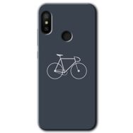 Xiaomi Redmi Note 6 Pro Bike Baskılı Uyumlu Silikon Kılıf
