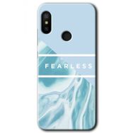 Xiaomi Redmi Note 6 Pro Fearless Baskılı Uyumlu Silikon Kılıf