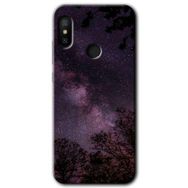 Xiaomi Redmi Note 6 Pro Gece Galaksi Baskılı Uyumlu Silikon Kılıf