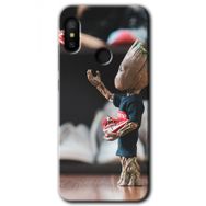 Xiaomi Redmi Note 6 Pro I am Groot Baskılı Uyumlu Silikon Kılıf