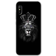 Xiaomi Redmi Note 6 Pro King Lion Baskılı Uyumlu Silikon Kılıf