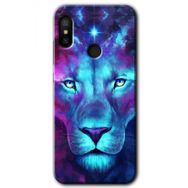 Xiaomi Redmi Note 6 Pro Neon Lion Baskılı Uyumlu Silikon Kılıf
