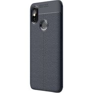 Xiaomi Redmi Note 6 Pro Niss Deri Görünümlü Ultra Silikon Kılıf