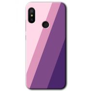 Xiaomi Redmi Note 6 Pro Oblique Baskılı Uyumlu Silikon Kılıf