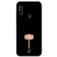 Xiaomi Redmi Note 6 Pro Thor Çekiç Baskılı Uyumlu Silikon Kılıf