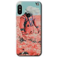 Xiaomi Redmi Note 6 Pro Uzay Bahçesi Baskılı Uyumlu Silikon Kılıf