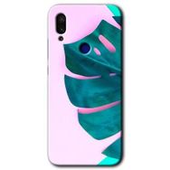 Xiaomi Redmi Note 7 3D Yaprak Baskılı Uyumlu Silikon Kılıf
