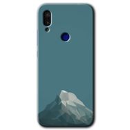 Xiaomi Redmi Note 7 Alone Mountain Baskılı Uyumlu Silikon Kılıf