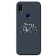 Xiaomi Redmi Note 7 Bike Baskılı Uyumlu Silikon Kılıf