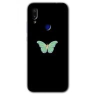 Xiaomi Redmi Note 7 Butterfly Tree Baskılı Uyumlu Silikon Kılıf