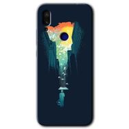 Xiaomi Redmi Note 7 City Bird Sky Baskılı Uyumlu Silikon Kılıf